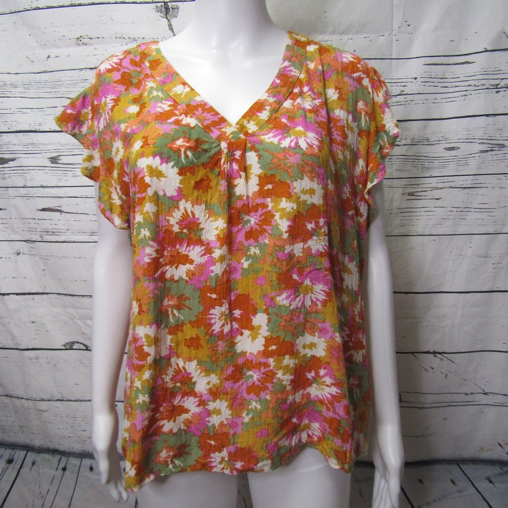 Cynthia Rowley Floral Top